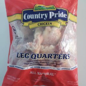 Caja de 40Lb Cuartos de Pollo