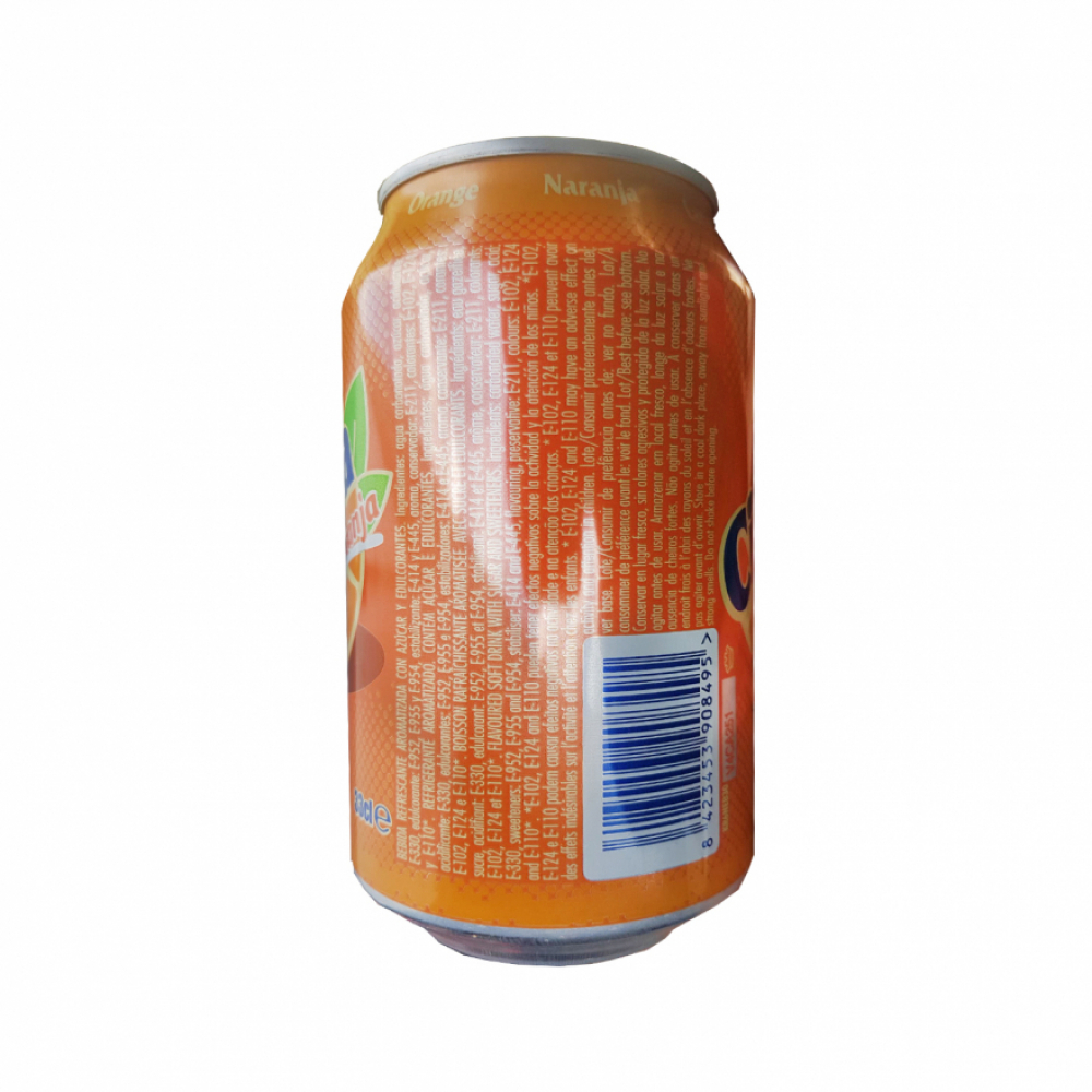 Refresco gaseado de naranja Cintra (24 x 330 ml) - Imagen 2